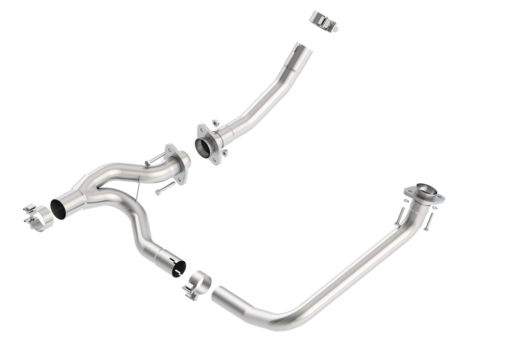 Borla 60595 Connection Pipes - Y-Pipe - Truck Part Superstore