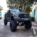 Road Armor 605R0B-NW Stealth Non-Winch Front Bumper; Steel; Satin Black; Square Fog Light Holes; - Truck Part Superstore