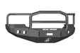Road Armor 605R5B Stealth Winch Front Bumper; Lonestar Guard; Satin Black; Square Fog Light Holes; - Truck Part Superstore