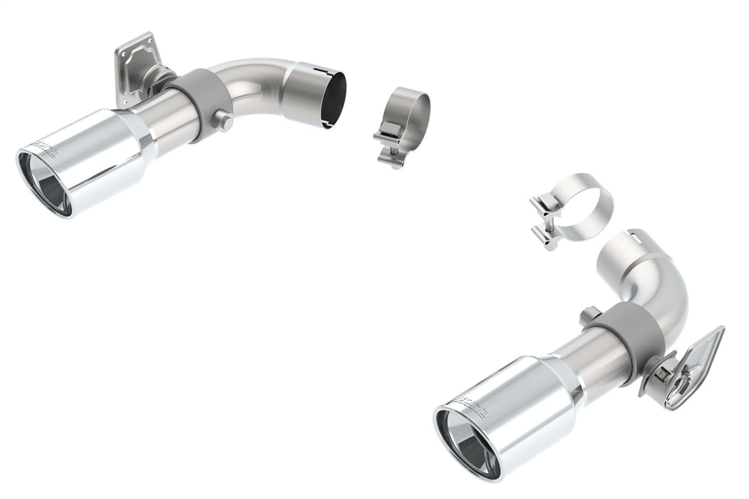 Borla 60605 Connection Pipes - Tail Pipes W/Valves - Truck Part Superstore
