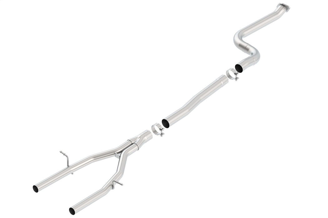 Borla 60622 Connection Pipes - Mid-Pipes With Y-Pipe - Truck Part Superstore