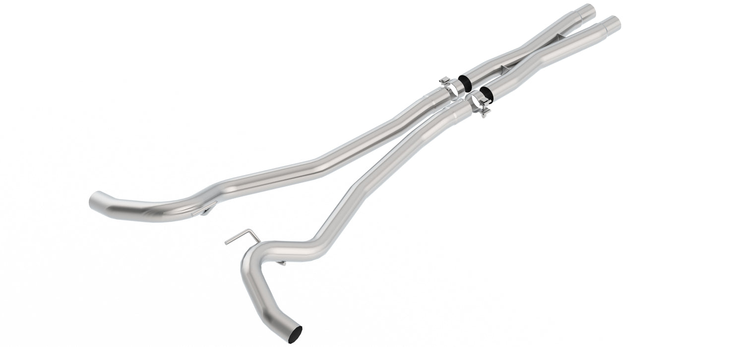 Borla 60705 Connection Pipes - Y-Pipe (reverse) - Truck Part Superstore