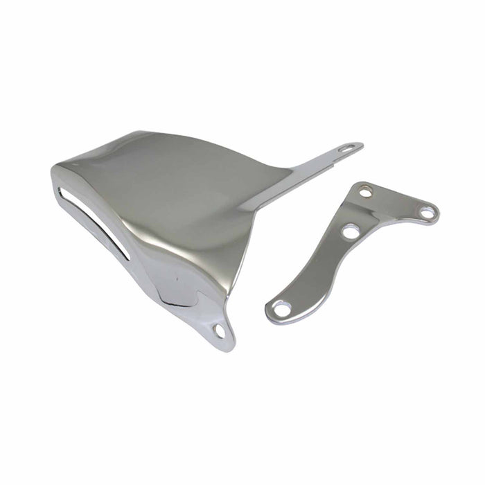 SpeedFx 6072 Polished Alum Top Bracket Bolts To Passenger Side Water Neck - Truck Part Superstore