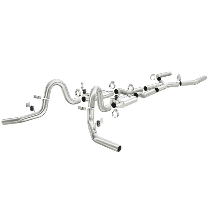 MagnaFlow Exhaust Products 15898 Street Series Stainless Crossmember-Back System - Truck Part Superstore