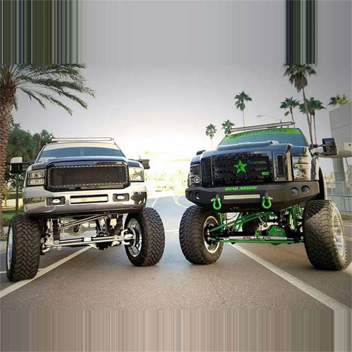 Road Armor 60800B-NW Stealth Non-Winch Front Bumper; Steel; Satin Black; - Truck Part Superstore