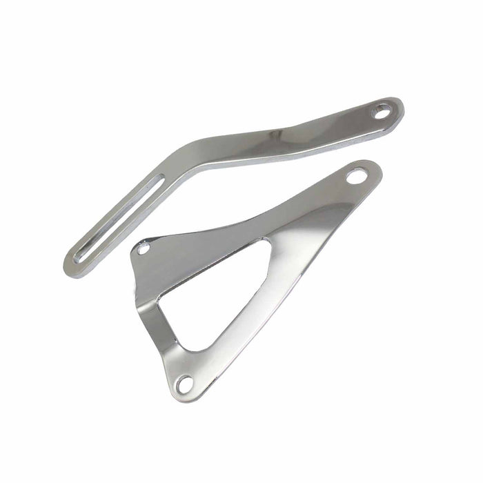 SpeedFx 6082 Polished Alum Top And Bottom Bracket - Truck Part Superstore
