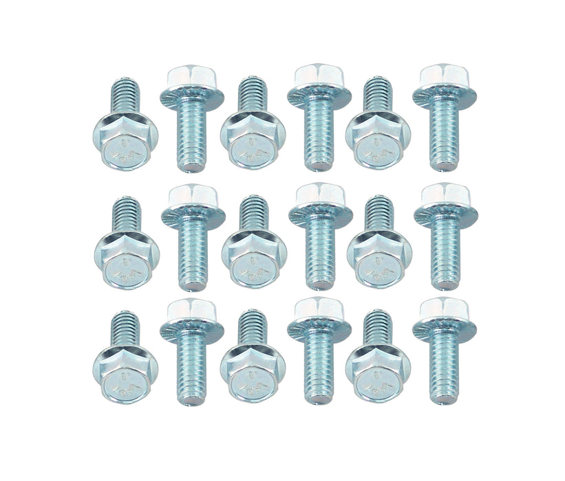 Mr Gasket 6086MRG Oil Pan Bolt Kit; 2 pc. 1/4 in.-20 x 0.5 in.; 20 pc. 5/16 in.-18 x 0.75 in.; - Truck Part Superstore