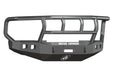 Road Armor 608R2B Stealth Winch Front Bumper; Titan II Guard; Satin Black; Square Fog Light Holes; - Truck Part Superstore