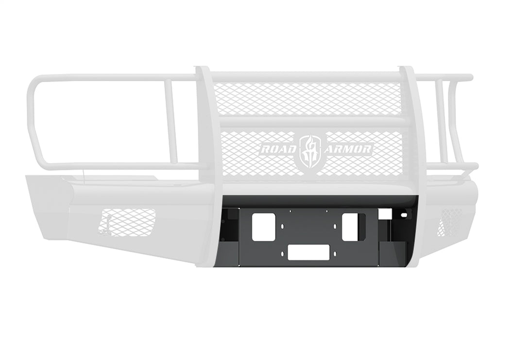 Road Armor 608V-WP Vaquero Winch Front Bumper; Steel; Satin Black; - Truck Part Superstore