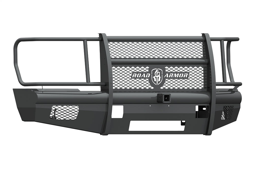 Road Armor 608VF26B Vaquero Non-Winch Front Bumper; Full Guard; 2 in. Receiver; Satin Black; - Truck Part Superstore