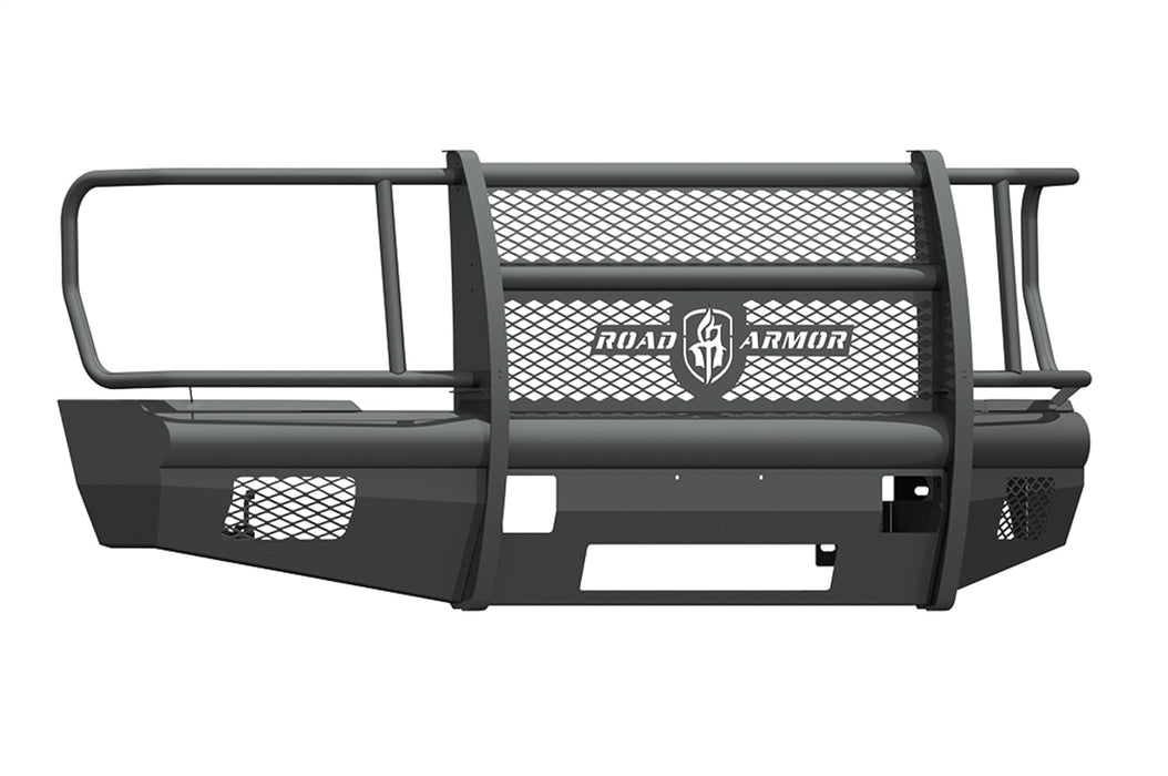Road Armor 608VF6B Vaquero Non-Winch Front Bumper; Full Guard; Satin Black; - Truck Part Superstore