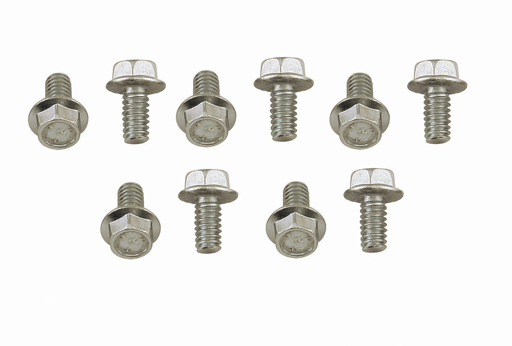 Mr Gasket 6090MRG Ultra Seal Timing Cover Bolts; 10 pc. 1/4 in.-20 x 0.5 in.; - Truck Part Superstore