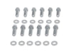 Mr Gasket 6091 Intake Manifold Bolts; 12 Point Small Head; 3/8 in.-16 x 1in.; w/Washers; - Truck Part Superstore