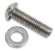 Mr Gasket 60920G Valley Pan Cover Bolt Set; Stainless Steel; 11 Button Style Bolts/Washers; - Truck Part Superstore