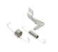 Mr Gasket 6092MRG Throttle Cable Bracket; Stainless Steel; w/Dual Nickel Plated Return Springs; - Truck Part Superstore