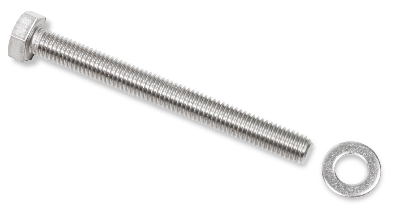 Mr Gasket 60930G Water Pump Bolts; Stainless Steel; Hex Head; Incl. Stainless Steel AN Washers; - Truck Part Superstore