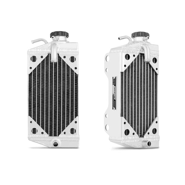 Mishimoto MMDB-CRF450-02RX Braced Aluminum Dirt Bike Radiator, Right, for Honda CRF450R 2002-2004 - Truck Part Superstore