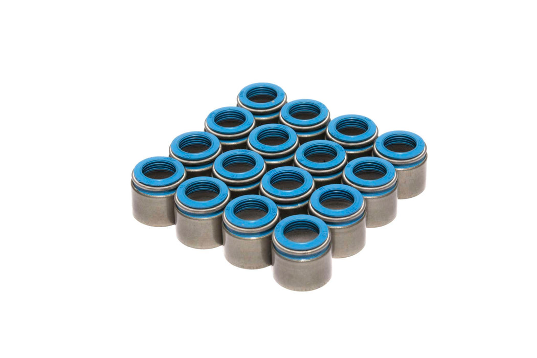 COMP Cams 520-16 Set of 16 Metal Body Viton Valve Seals for .530" Guide Size, 5/16" Valve Stem - Truck Part Superstore