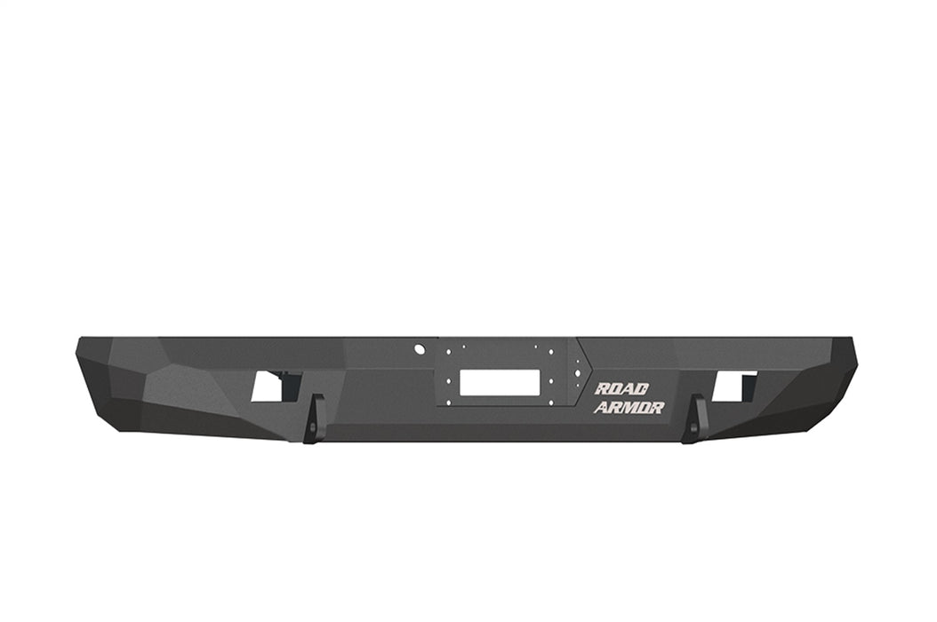Road Armor 61000B Stealth Winch Rear Bumper; Steel; Satin Black; Truck Only; - Truck Part Superstore
