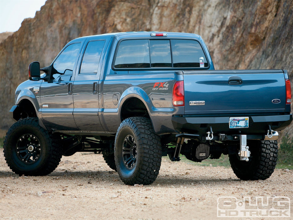 Road Armor 61000B Stealth Winch Rear Bumper; Steel; Satin Black; Truck Only; - Truck Part Superstore