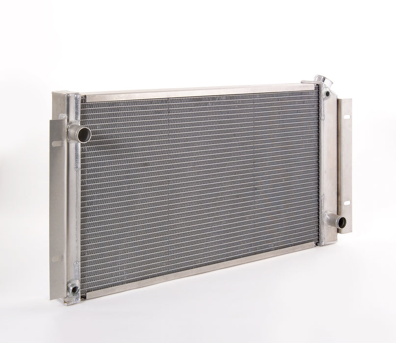 Be Cool 61001 Radiator Factory-Fit Polished Finish for 55-57 Chevrolet Bel Air LT-1 w/Std Trans Be Cool Radiator - Truck Part Superstore