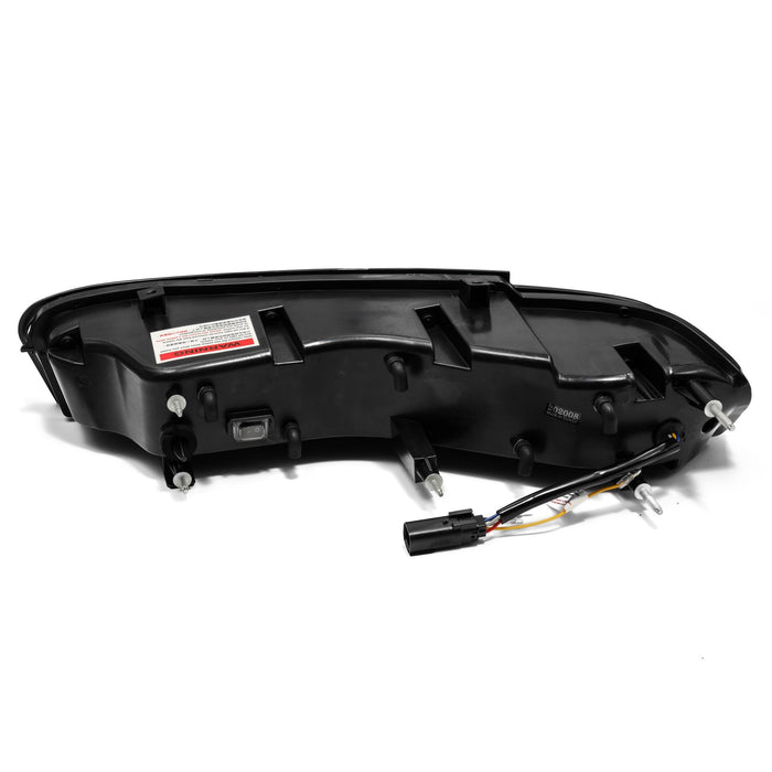 AlphaRex 610010 LED Taillights Jet Black - Truck Part Superstore