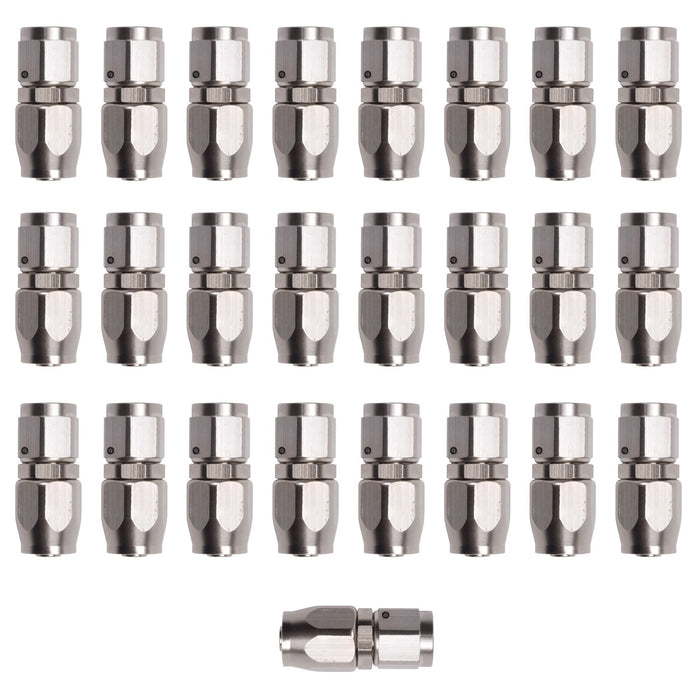 Russell 610019 Standard Radius Straight Full Flow Swivel Hose End - Truck Part Superstore