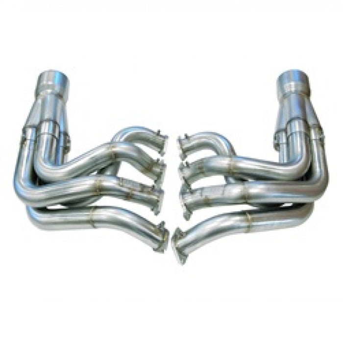 Kooks Custom Headers 61002100 2-1/8in. x 2-1/4in. x 4in. Stainless Steel Headers w/Venturi Collectors. - Truck Part Superstore