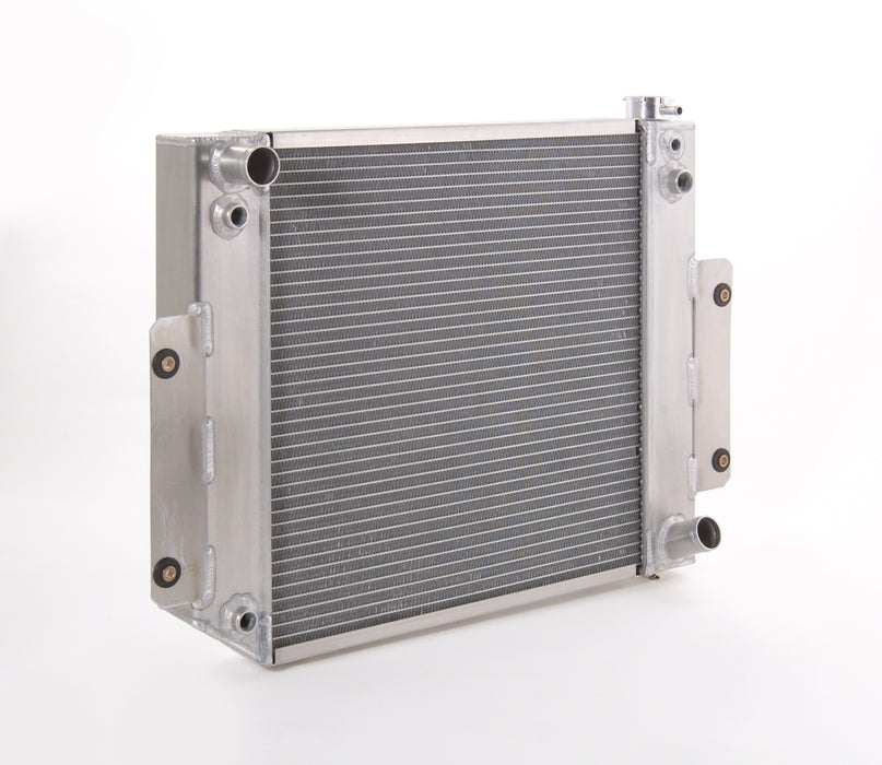 Be Cool 61005 Radiator Factory-Fit Polished Finish for 70-86 Jeep CJ/Scrambler w/Std Trans Be Cool Radiator - Truck Part Superstore