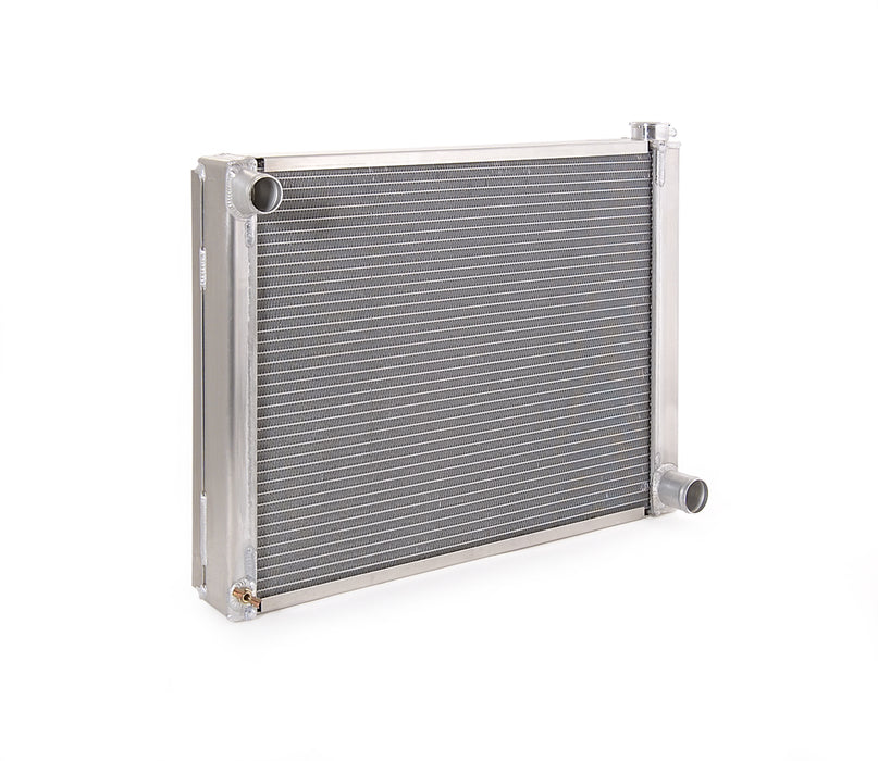 Be Cool 61012 Radiator Factory-Fit Polished Finish for 62-67 Chevrolet Chevy II w/Std Trans 26 Inch W Be Cool Radiator - Truck Part Superstore