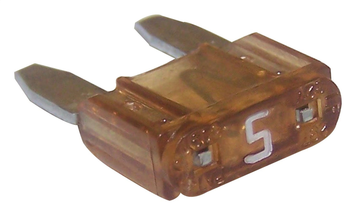 Crown Automotive Jeep Replacement 6101484 Mini Fuse; 5 Amp Mini Fuse; - Truck Part Superstore