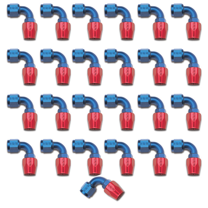 Russell 610158 FULL FLOW HOSE END;-4 90DEGREE; 25 PIECE BULK PACKAGE - Truck Part Superstore