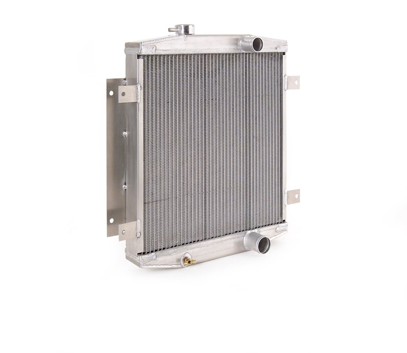 Be Cool 61017 Downflow Radiator Factory-Fit Polished Finish for 62-69 Ford Fairlane/Fairlane 500/Ranchero w/Std Trans Be Cool Radiator - Truck Part Superstore