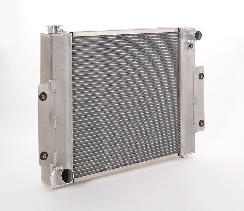Be Cool 61027 Radiator Factory-Fit Polished Finish for 70-86 Jeep CJ/Scrambler w/Std Trans Be Cool Radiator - Truck Part Superstore