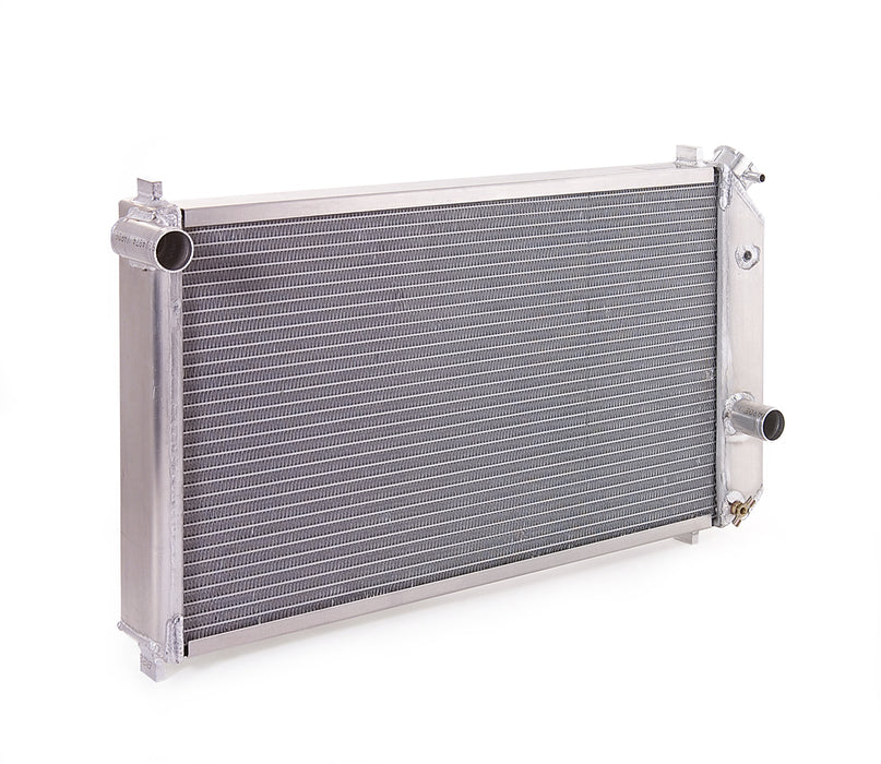 Be Cool 61031 Radiator Factory-Fit Polished Finish for 84-89 Corvette w/Std Trans Be Cool Radiator - Truck Part Superstore