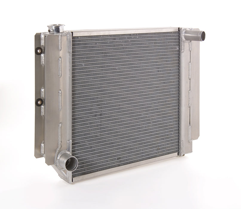 Be Cool 61033 Radiator Factory-Fit Polished Finish for 87-04 Jeep Wrangler w/Std Trans Driver Water Pump Outlet Be Cool Radiator - Truck Part Superstore