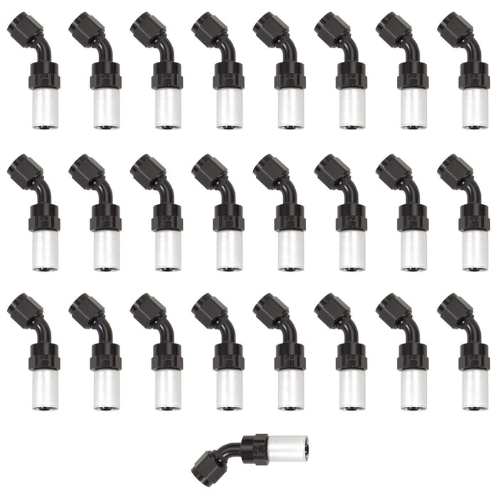 Russell 610418 Pro Classic 45 Deg. Crimp On Hose End - Truck Part Superstore