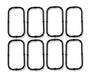 Mr Gasket 61051G Intake Plenum Gasket; Set Of 8 Seals; - Truck Part Superstore