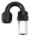Russell 610633 Pro Classic Crimp On 180 Deg. Hose End; Black/Clear; -10AN; - Truck Part Superstore