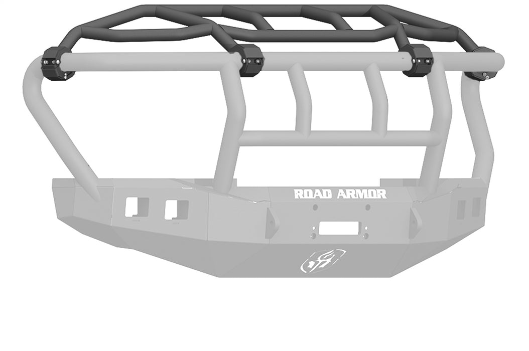 Road Armor 611-INT Stealth Non-Winch Front Bumper; Satin Black; Steel; - Truck Part Superstore