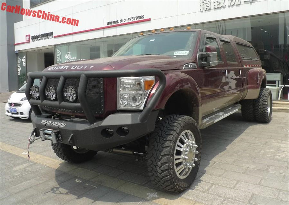 Road Armor 61102B Stealth Winch Front Bumper; Titan II Guard; Satin Black; - Truck Part Superstore