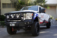 Road Armor 61102B Stealth Winch Front Bumper; Titan II Guard; Satin Black; - Truck Part Superstore