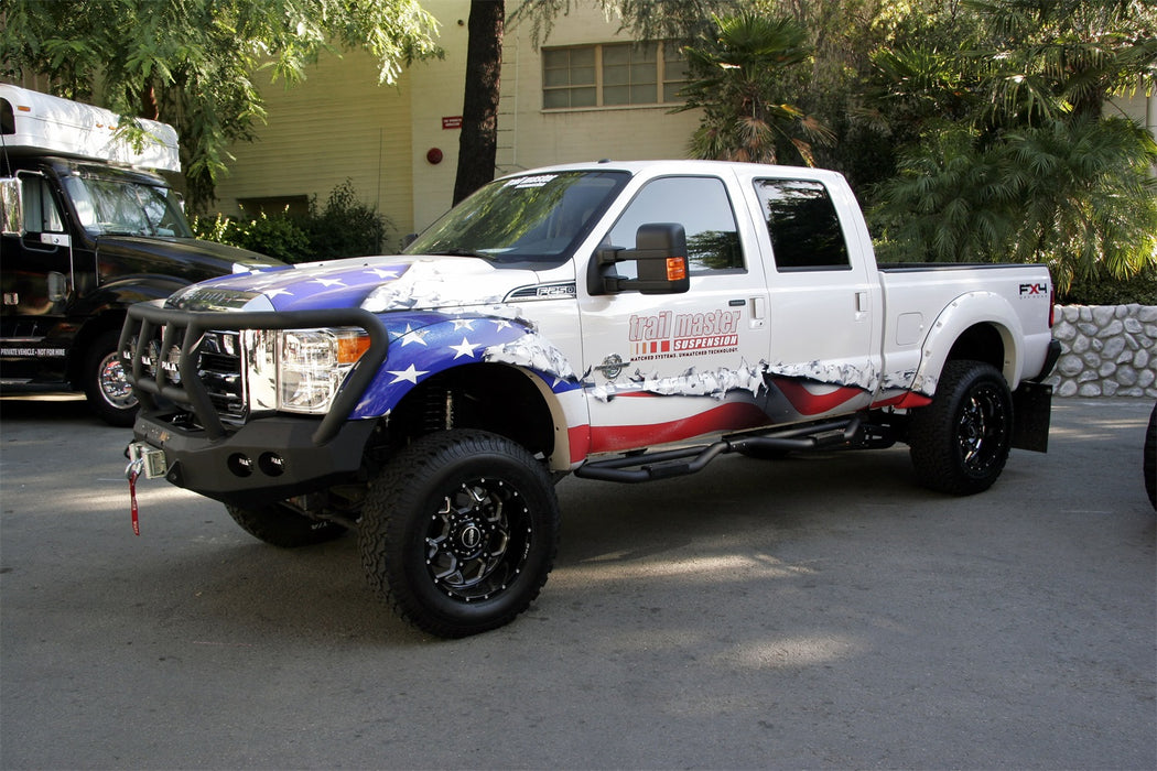 Road Armor 61102B Stealth Winch Front Bumper; Titan II Guard; Satin Black; - Truck Part Superstore