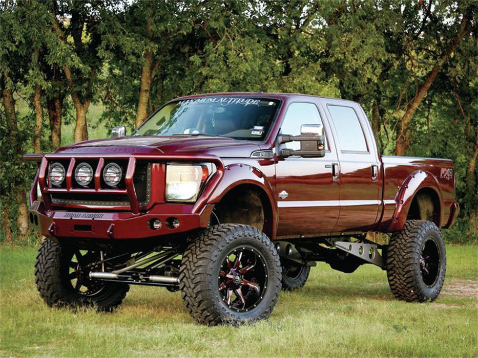 Road Armor 61102B Stealth Winch Front Bumper; Titan II Guard; Satin Black; - Truck Part Superstore