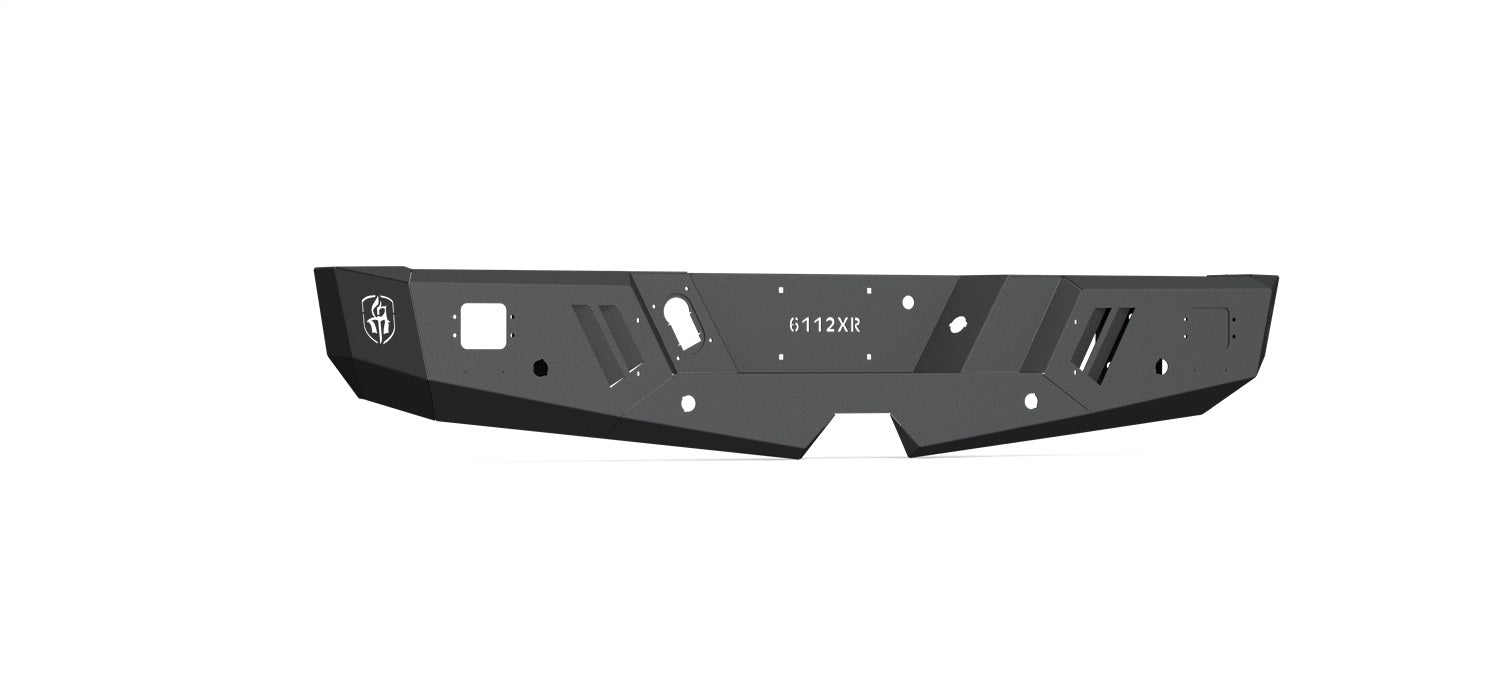 Road Armor 6112XR0B Spartan Non-Winch Rear Bumper; Steel; Satin Black; - Truck Part Superstore