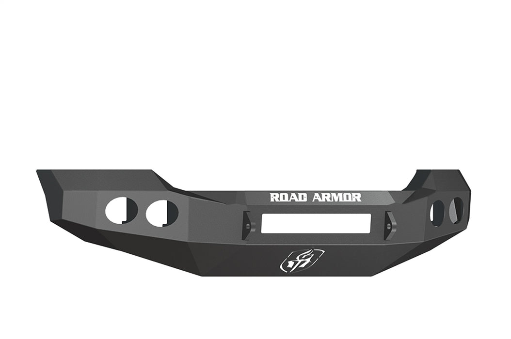 Road Armor 611400B-NW Stealth Non-Winch Front Bumper; Steel; Satin Black; - Truck Part Superstore