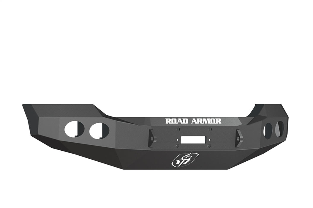 Road Armor 611400B Stealth Winch Front Bumper; Steel; Satin Black; Warn M12000; - Truck Part Superstore