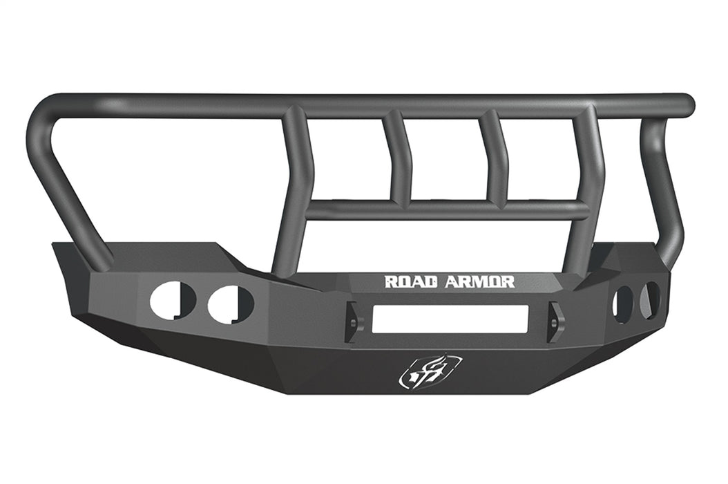 Road Armor 611402B-NW Stealth Non-Winch Front Bumper; Titan II; Satin Black; - Truck Part Superstore