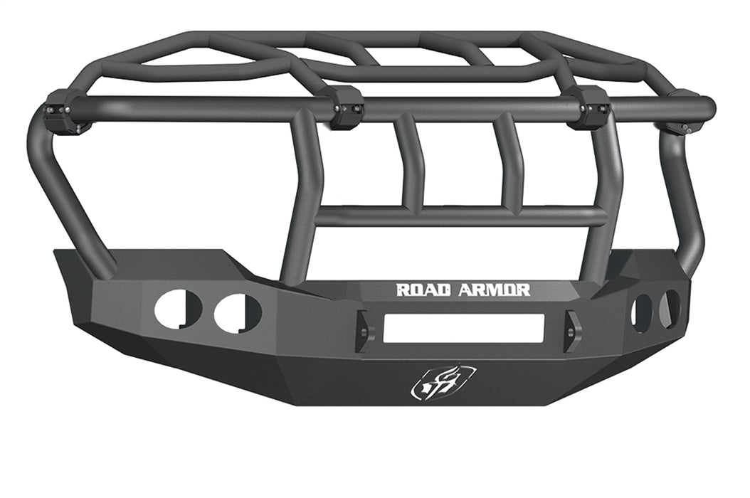 Road Armor 611403B-NW Stealth Non-Winch Front Bumper; Intimidator Guard; Satin Black; - Truck Part Superstore