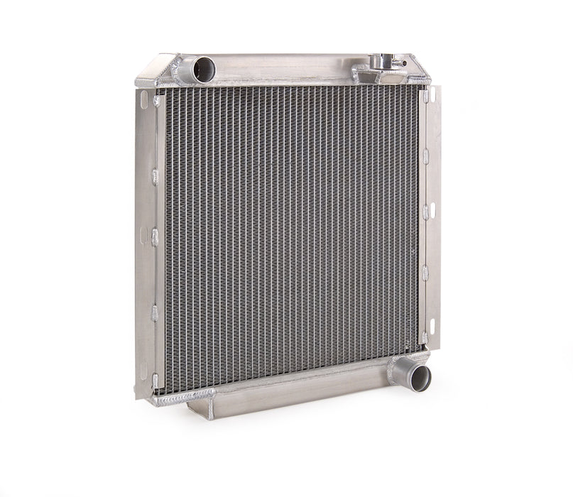 Be Cool 61167 Downflow Radiator Factory-Fit Polished Finish for 60-83 Toyota FJ40/FJ45 w/Std Trans Be Cool Radiator - Truck Part Superstore